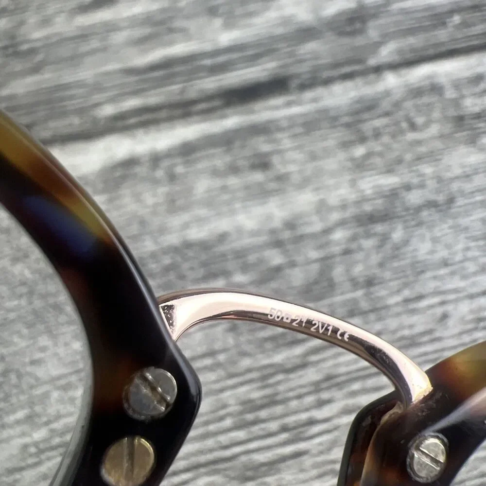 Marc Jacobs Eyeglasses Tortoise Gold Purple 50-21-140 Womens Frames ONLY
